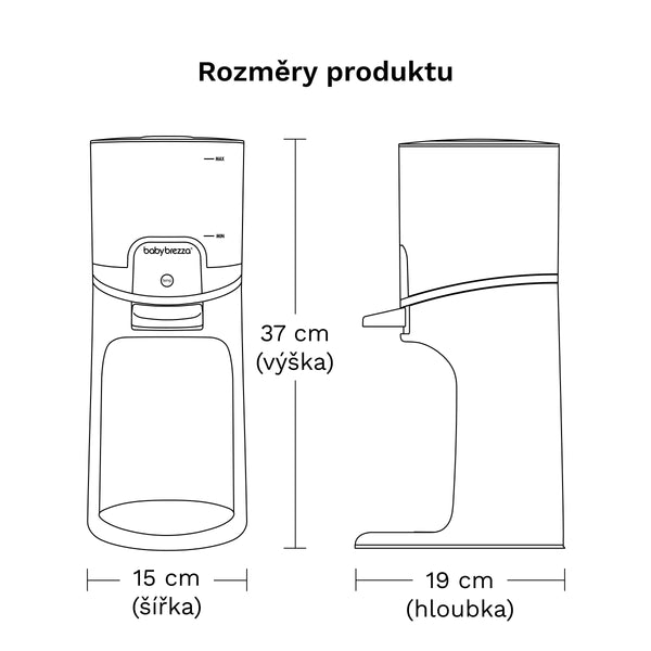 Instant Warmer - ohřívač vody pro přípravu kojeneckého mléka bez čekání - product thumbnail
