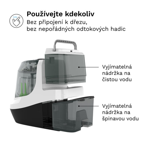 Bottle Washer Pro - automatická myčka a sušička kojeneckých lahví - product thumbnail