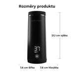 Superfast Portable Warmer Black - přenosný ohřívač kojeneckých lahví - product thumbnail