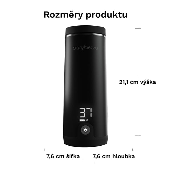 Superfast Portable Warmer Black - přenosný ohřívač kojeneckých lahví - product thumbnail